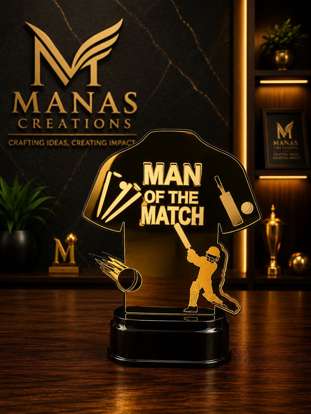 Man of the Match Trophy